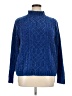 Croft & Barrow 100% Acrylic Blue Turtleneck Sweater Size XL - photo 1