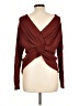 Bar III Burgundy Pullover Sweater Size L - photo 2