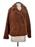Gap 100% Polyester Brown Faux Fur Jacket Size S - photo 1