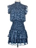 Aqua Blue Casual Dress Size S - photo 1