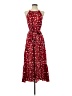 Unbranded Hearts Red Casual Dress Size S - photo 1