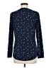 Anne Klein Blue Long Sleeve Henley Size M - photo 2