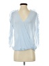 Zara 100% Polyester Blue Sleeveless Blouse Size XS - photo 1