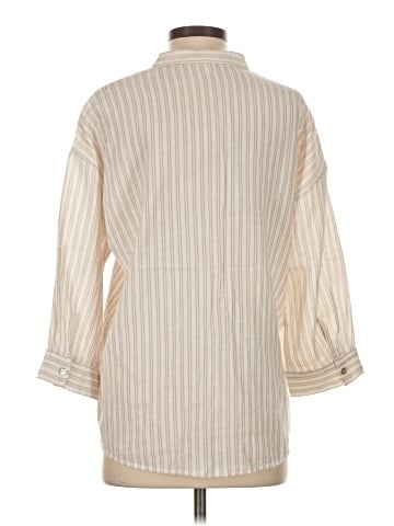 Eileen Fisher 3/4 Sleeve Button-Down Shirt (view 2)