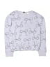 Lands' End Print White Purple Pullover Sweater Size 8 - photo 1