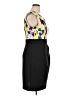 AB Studio 100% Polyester Graphic Black Cocktail Dress Size 14 - photo 4