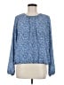 Tommy Hilfiger 100% Polyester Blue Long Sleeve T-Shirt Size M - photo 1