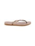 Havaianas Tan Flip Flops Size 8 - photo 1