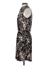 Veronica M. Animal Print Black Cocktail Dress Size S - photo 5