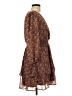 Mimi Chica Paisley Brown Casual Dress Size L - photo 4