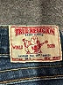 True Religion Hearts Blue Jeans Size 27 waist - photo 7