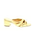 Schutz Yellow Sandals Size 9 - photo 1