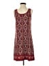 Max Studio Paisley Burgundy Casual Dress Size S (estimated) - photo 1
