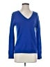 Nordstrom 100% Cashmere Blue Cashmere Pullover Sweater Size S - photo 1