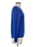 Nordstrom 100% Cashmere Blue Cashmere Pullover Sweater Size S - photo 4