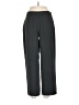 Petite Sophisticate 100% Polyester Solid Gray Casual Pants Size 10 Petite - photo 1