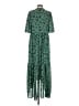 Ann Taylor 100% Polyester Paisley Green Casual Dress Size S - photo 2