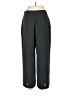 Petite Sophisticate 100% Polyester Solid Gray Casual Pants Size 10 Petite - photo 2