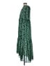 Ann Taylor 100% Polyester Paisley Green Casual Dress Size S - photo 5