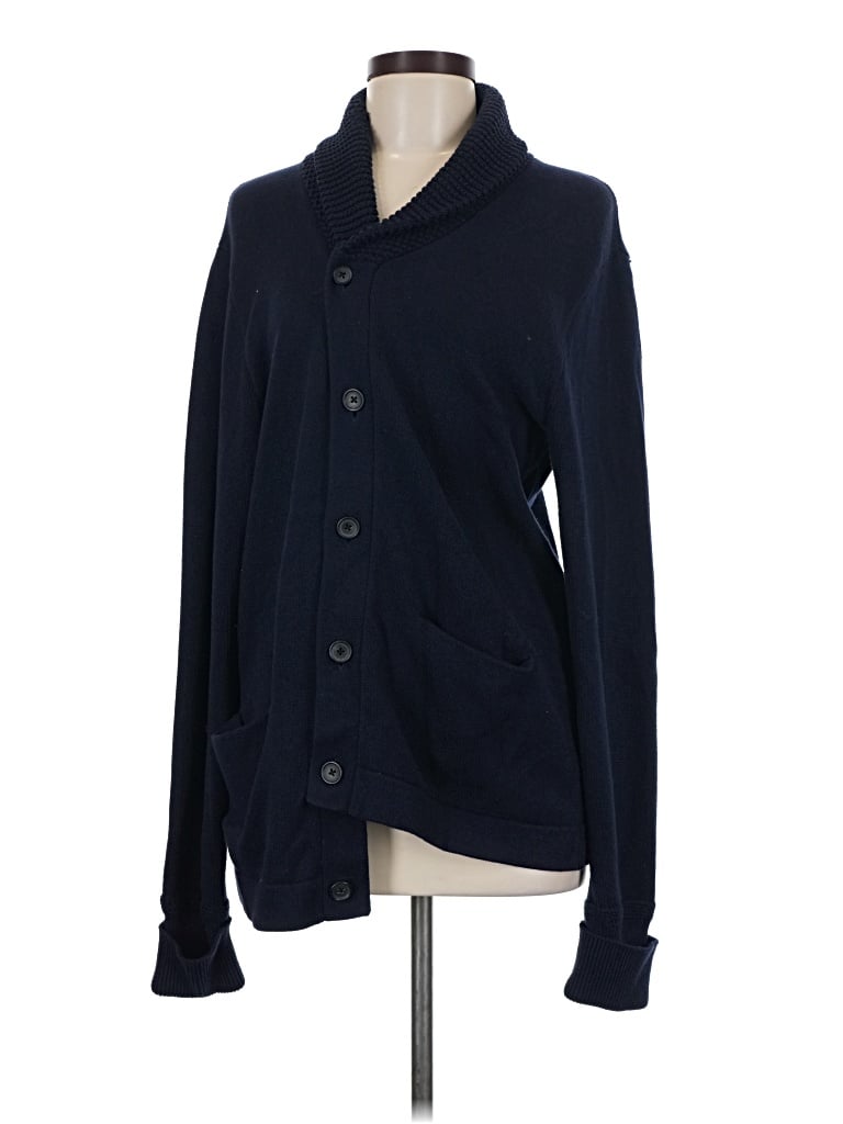 Pre-owned J.crew Mercantile Cardigan Sweater In Blue