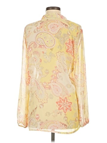 Susan Graver Long Sleeve Blouse (view 2)
