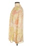 Susan Graver Yellow Long Sleeve Blouse Size M - photo 5