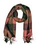 Unbranded Plaid Brown Scarf One size - photo 1
