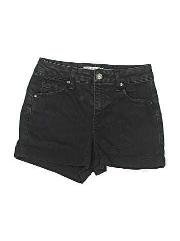 Wax Jean Denim Shorts (view 1)