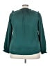 Knox Rose 100% Polyester Teal 3/4 Sleeve Blouse Size XXL - photo 2