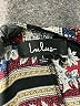 Lulus 100% Polyester Paisley Black Casual Dress Size L - photo 7