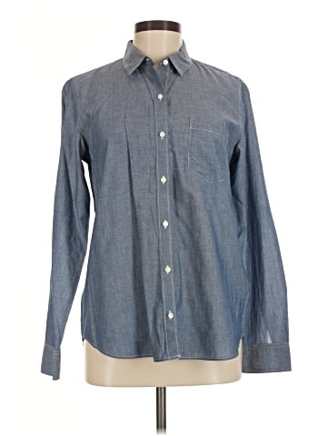 Gap Long Sleeve Button-Down Shirt (view 1)