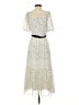 Julia Jordan 100% Polyester Polka Dots Ivory Casual Dress Size 2 - photo 2