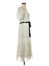 Julia Jordan 100% Polyester Polka Dots Ivory Casual Dress Size 2 - photo 4