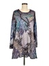 Chico's Paisley Gray Casual Dress Size Med (1) - photo 1