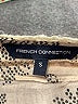 French Connection Ivory Short Sleeve Blouse Size S - photo 7