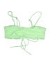 Unbranded Green Swimsuit Top Size M - photo 2