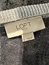 Ann Taylor LOFT Outlet Animal Print Gray Pullover Sweater Size L - photo 7