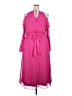 City Chic 100% Polyester Pink Cocktail Dress Size 18 Plus (M) - photo 2