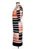 En Focus Studio 100% Polyester Stripes Orange Cocktail Dress Size 6 - photo 5