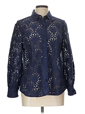 Draper's & Damon's Long Sleeve Blouse (view 1)