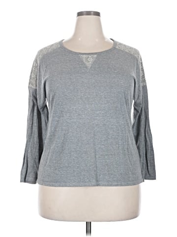 Faded Glory 3/4 Sleeve Top (view 1)