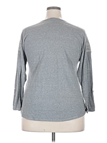 Faded Glory 3/4 Sleeve Top (view 2)