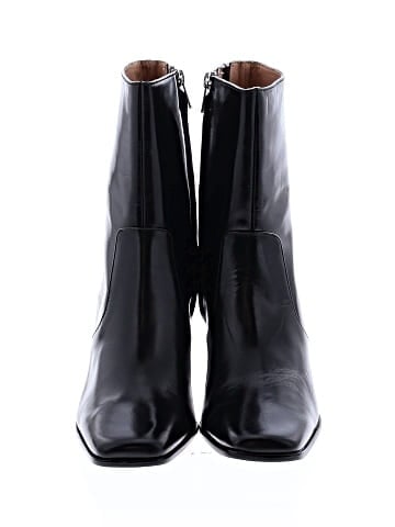 Madewell The Zane Ankle Boot in Shiny Leather (view 2)