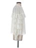 Topshop 100% Polyester Ivory Long Sleeve Blouse Size 4 - photo 4