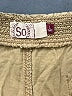 SO Solid Gold Linen Pants Size L - photo 7