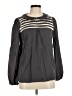Comme Toi Gray Long Sleeve Blouse Size M - photo 1