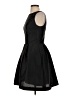 Alfred Sung 100% Polyester Solid Black Cocktail Dress Size 4 - photo 5