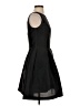 Alfred Sung 100% Polyester Solid Black Cocktail Dress Size 4 - photo 4