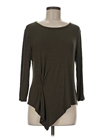 Simply Vera Vera Wang 3/4 Sleeve Top (view 1)