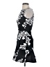 Aqua Floral Black Cocktail Dress Size XS - photo 5